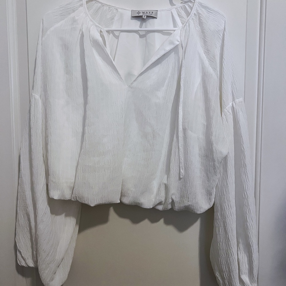 Nordstrom White Blouse